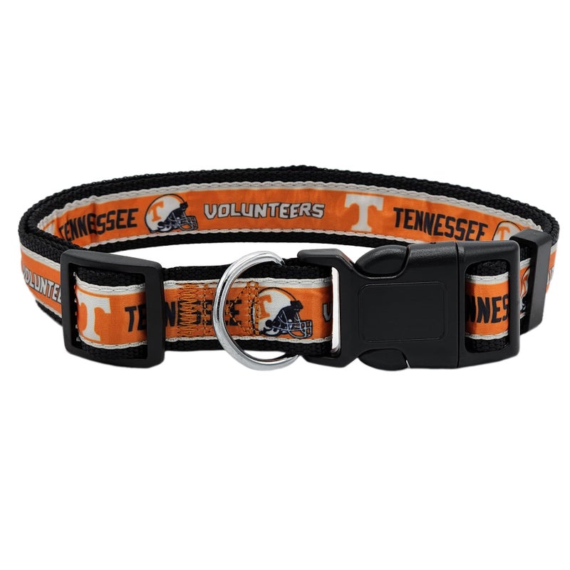 Pets First Collegiate Pet Accessories, Dog Collar, Tennessee Volunteers, Large - Image 1